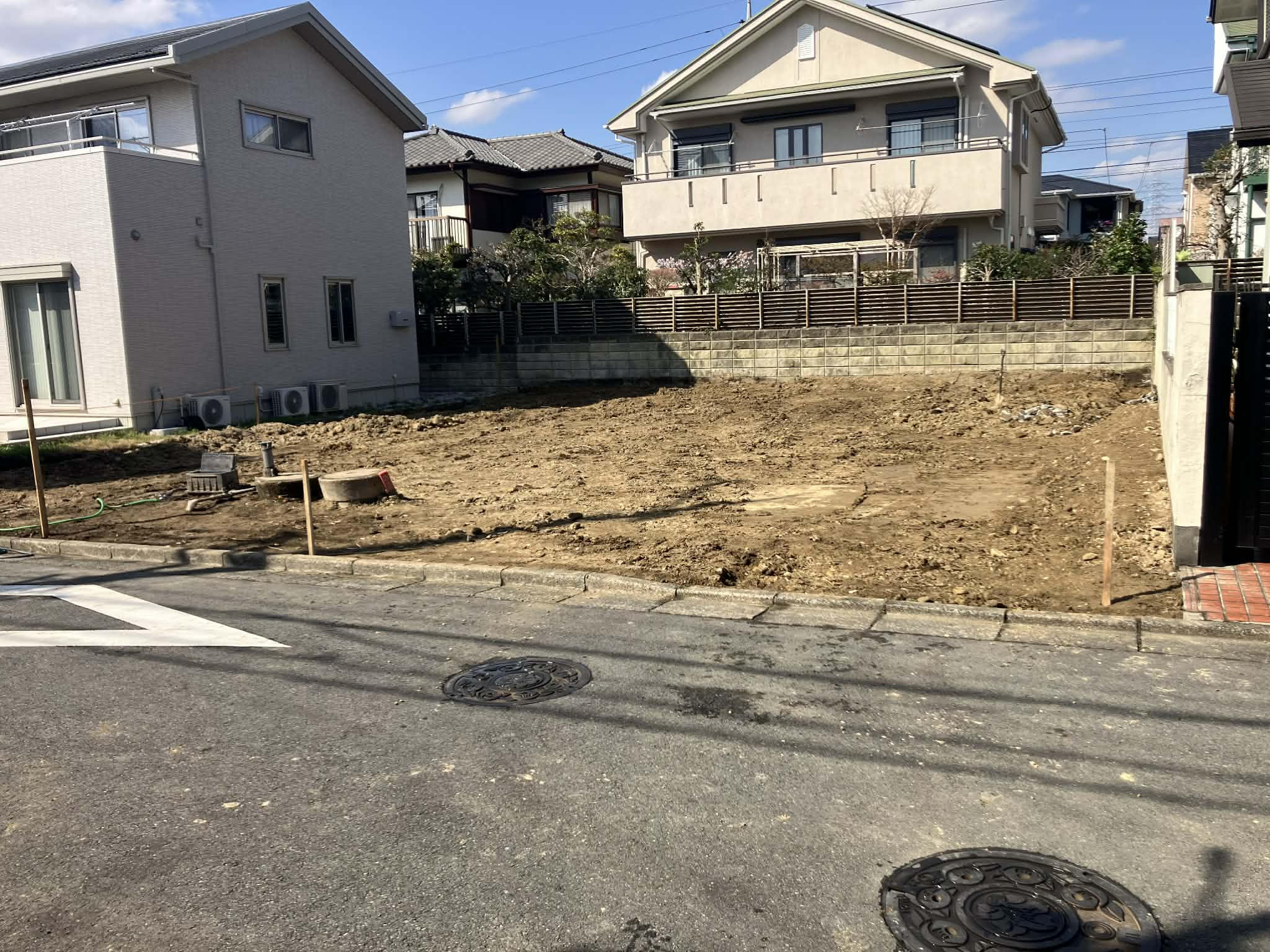 2026/03/20の解体状況：整地完了