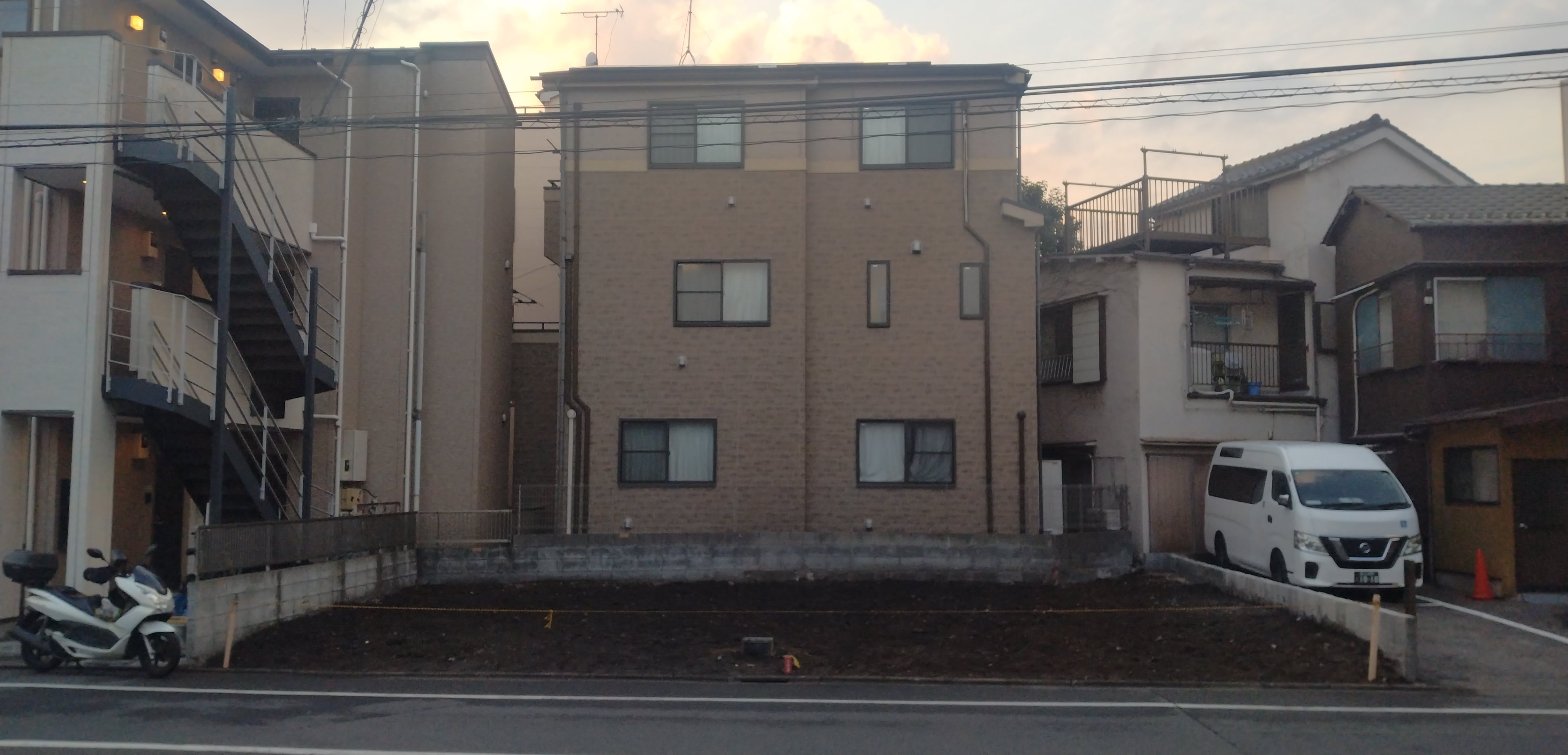 2025/01/27の解体状況：整地完了