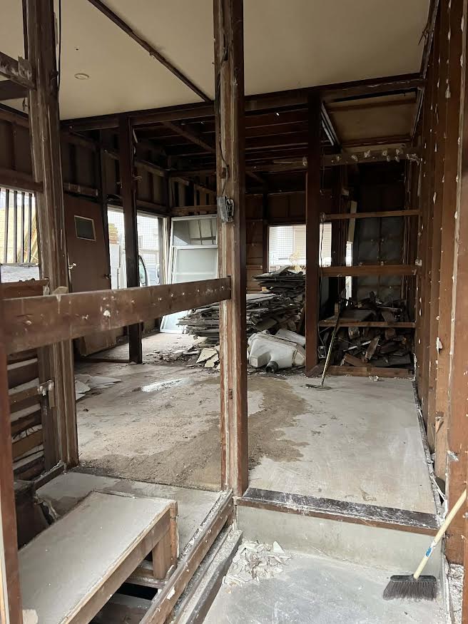 2026/03/14の解体状況：内装解体