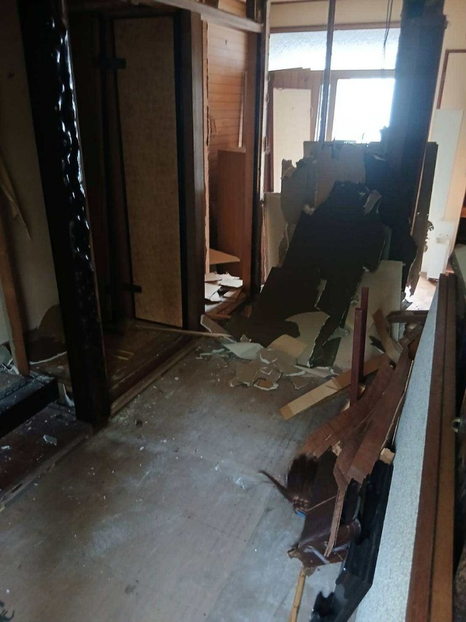 2025/10/20の解体状況：内装解体