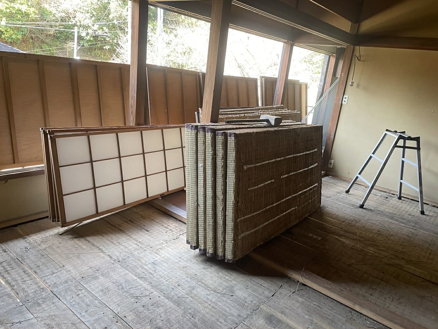 2026/04/20の解体状況：内装解体