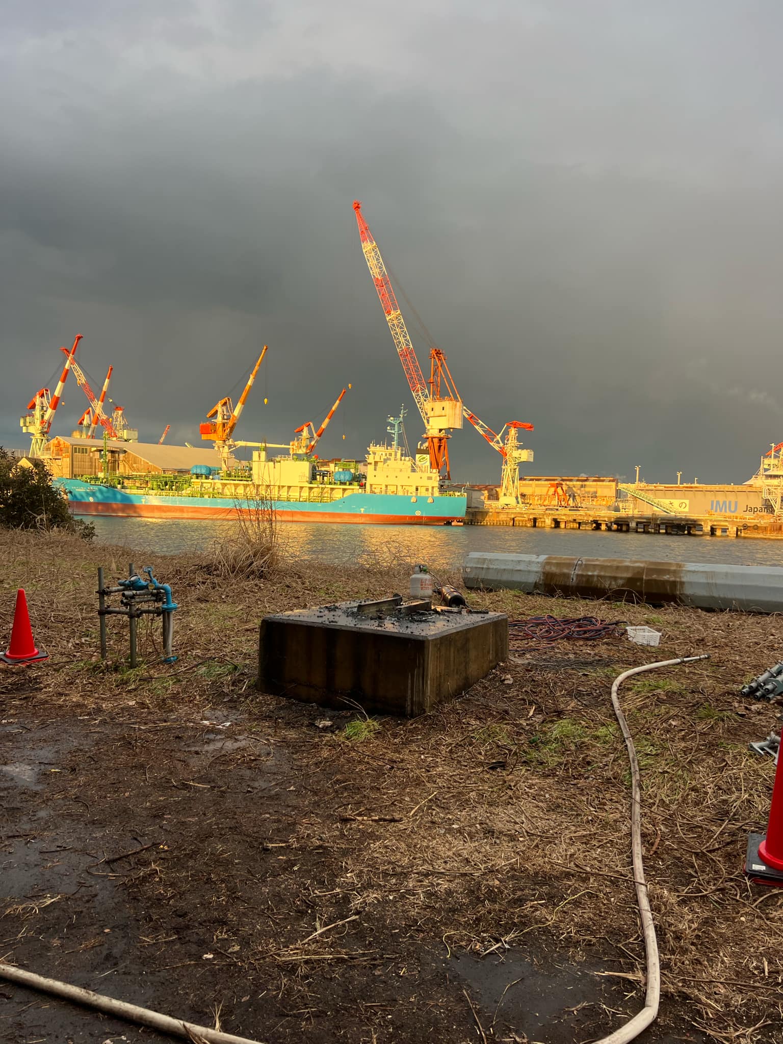 2025/02/07の解体状況：撤去完了