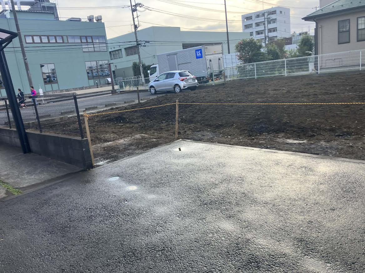 2026/04/04の解体状況：整地完了