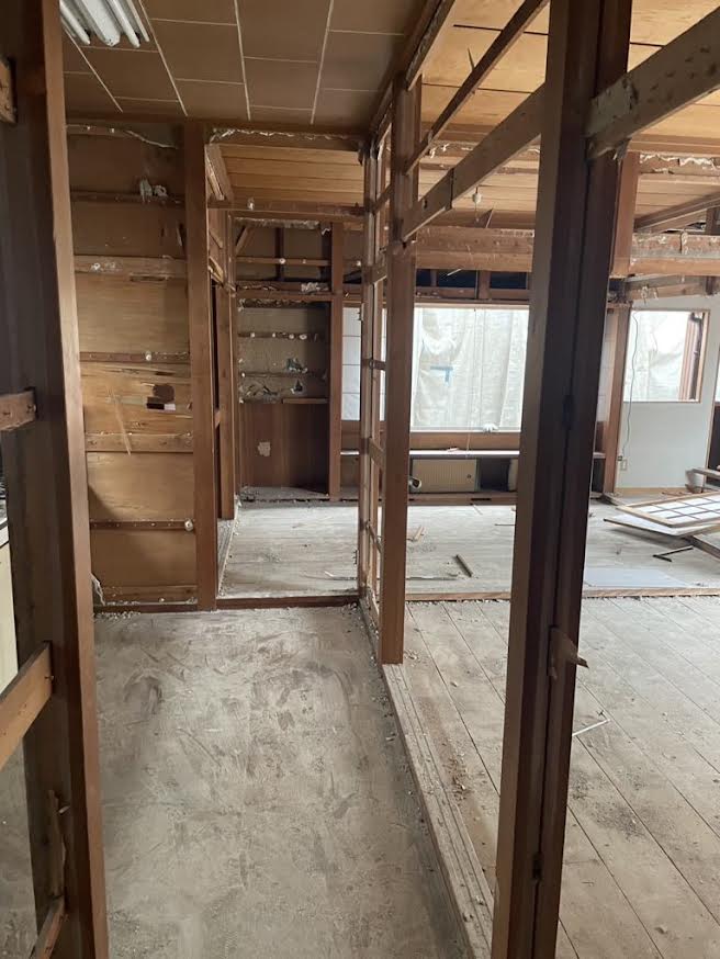 2026/01/15の解体状況：内装解体