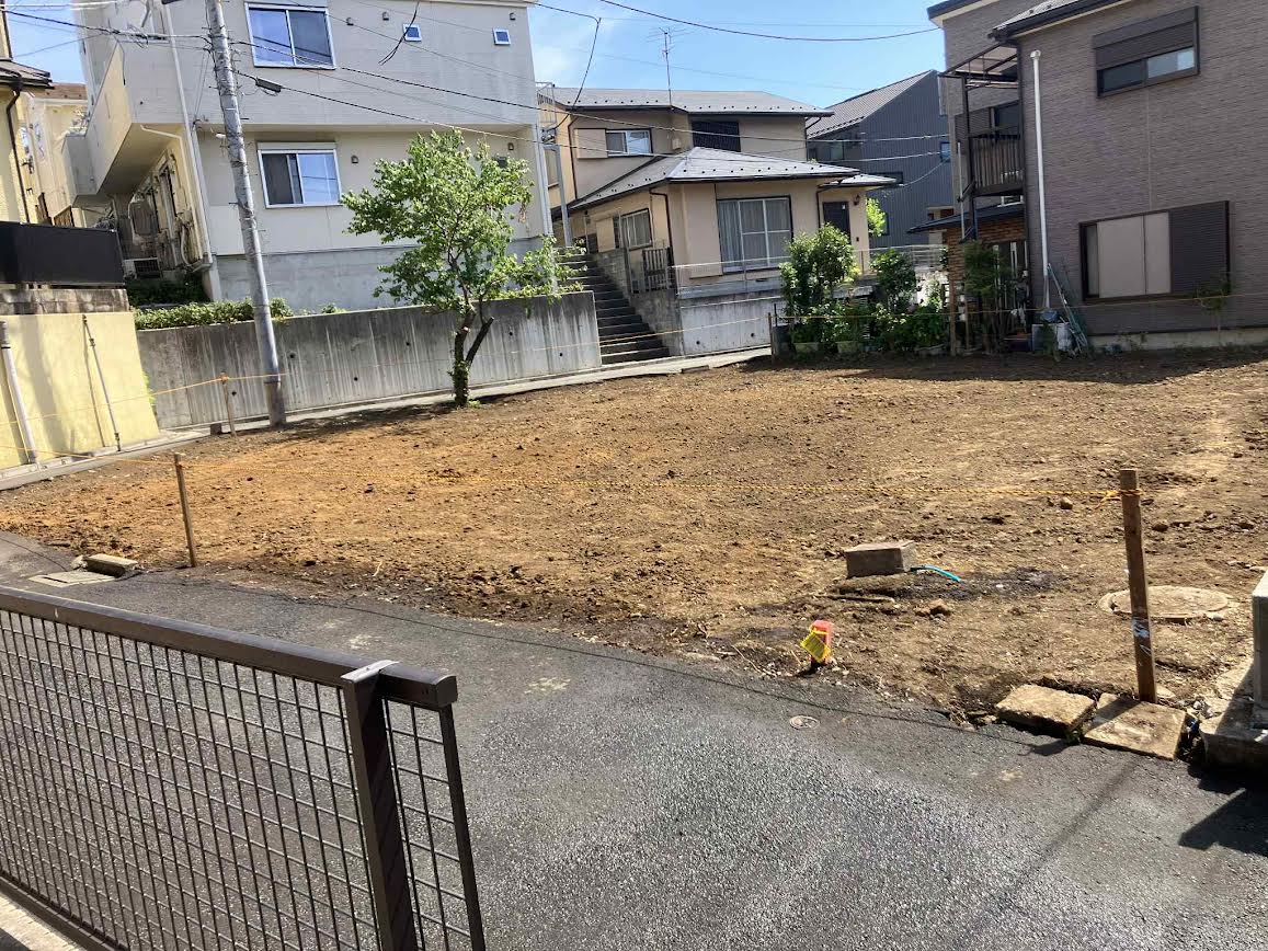 2025/06/30の解体状況：整地完了