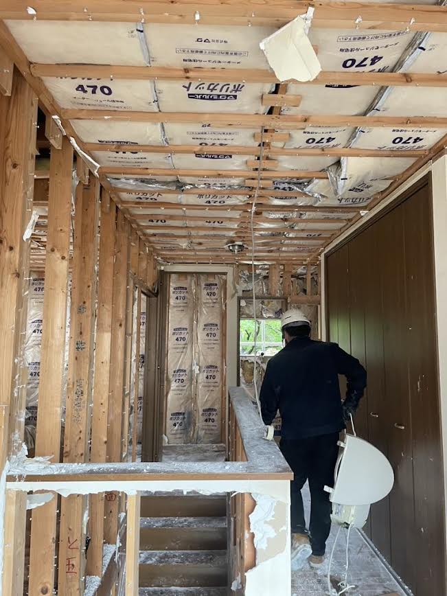 2025/07/15の解体状況：内装解体状況