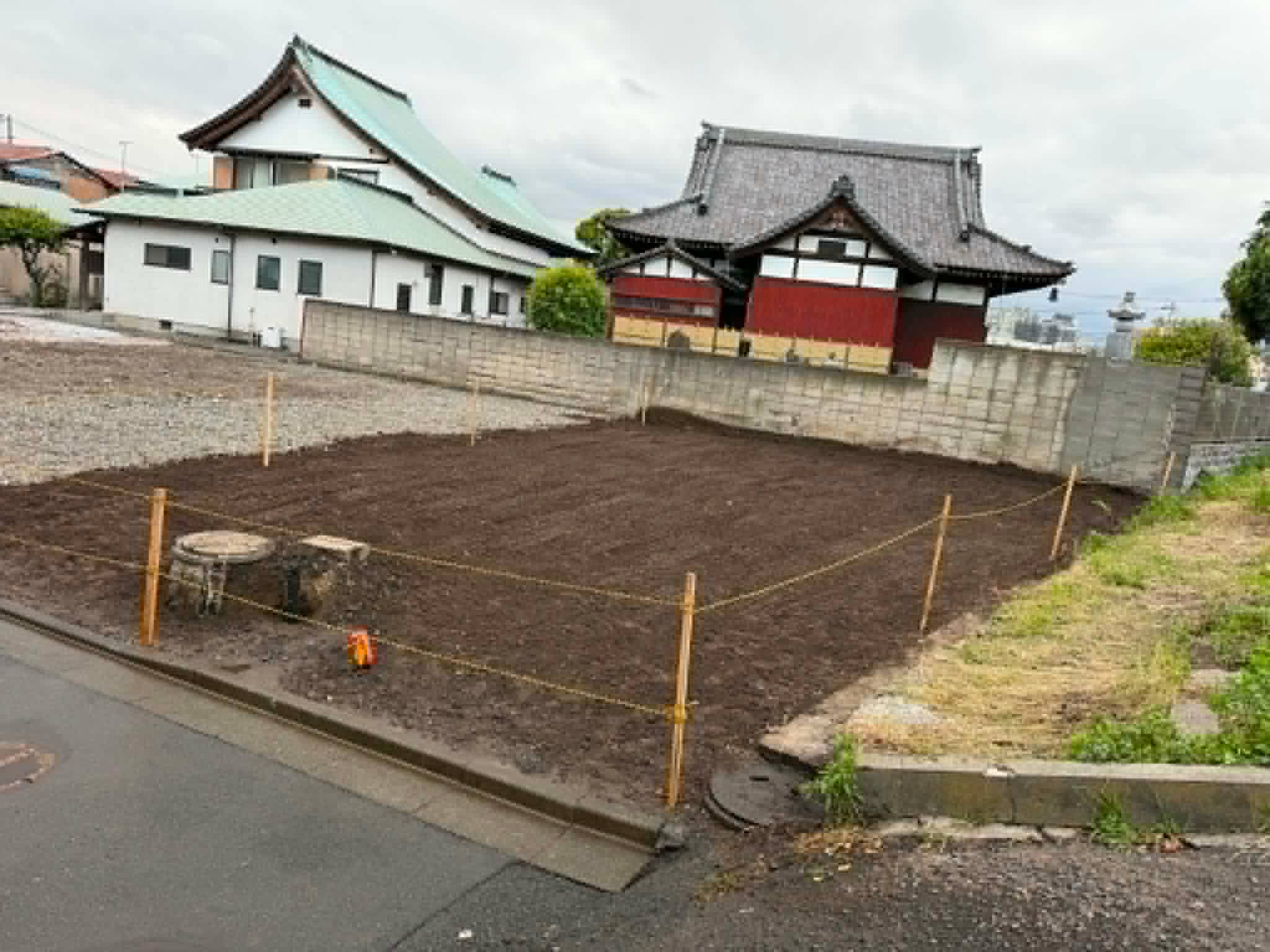 2026/06/19の解体状況：トラロープ、清掃