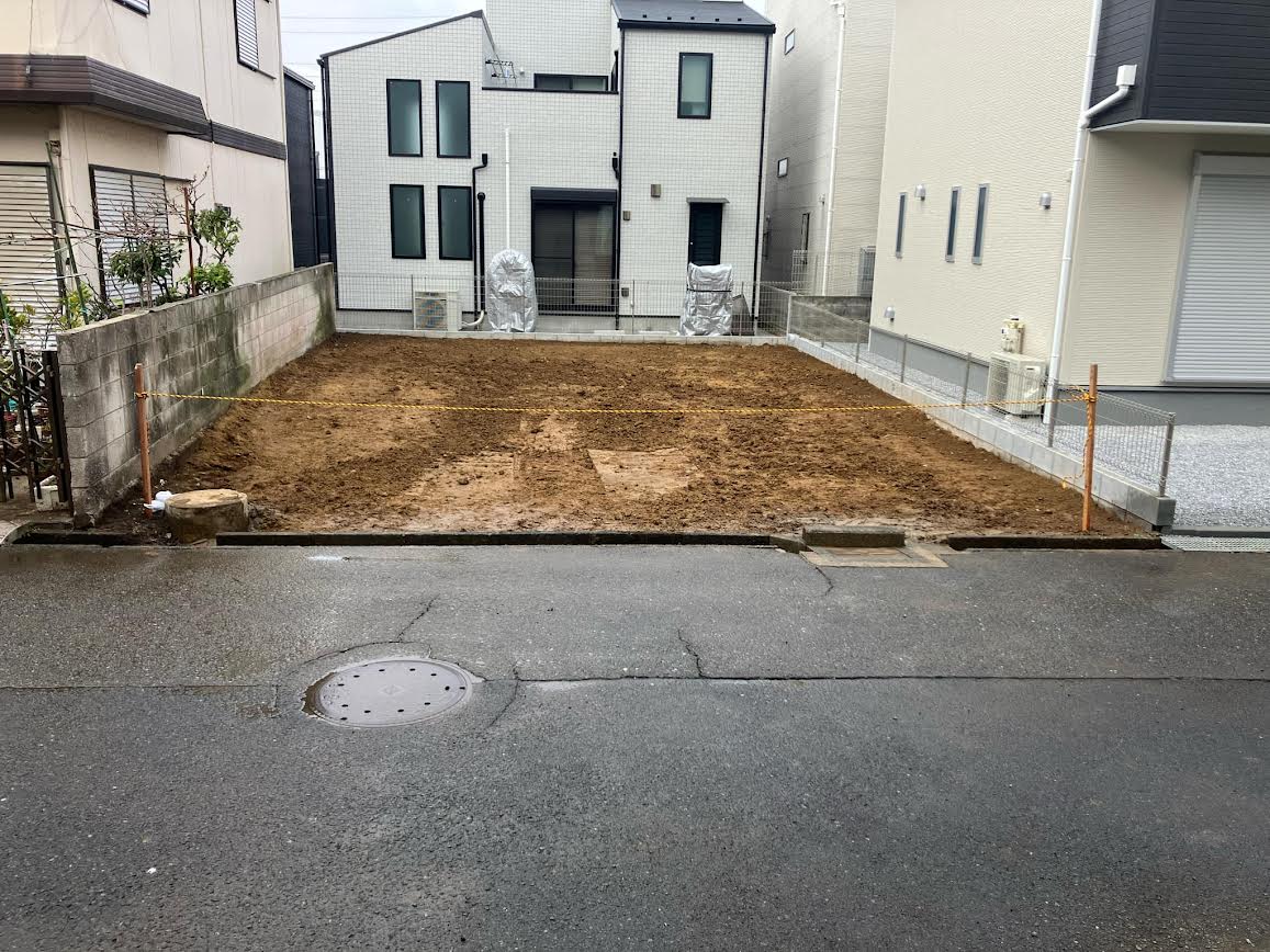 2025/03/10の解体状況：撤去完了、整地完了