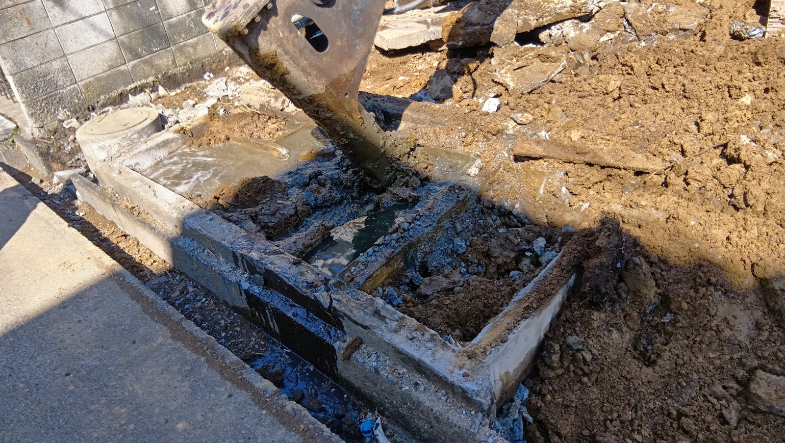 2025/03/10の解体状況：撤去状況