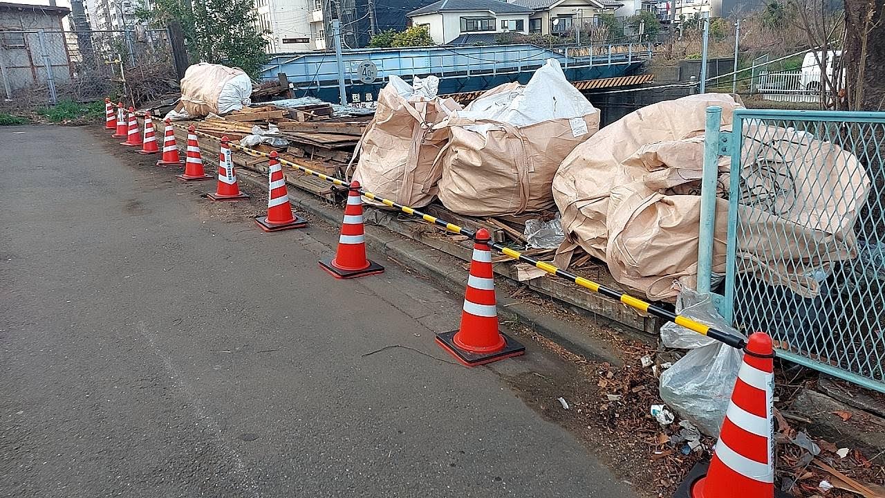 2025/03/20の解体状況：発生材分別、清掃、安全対策状況