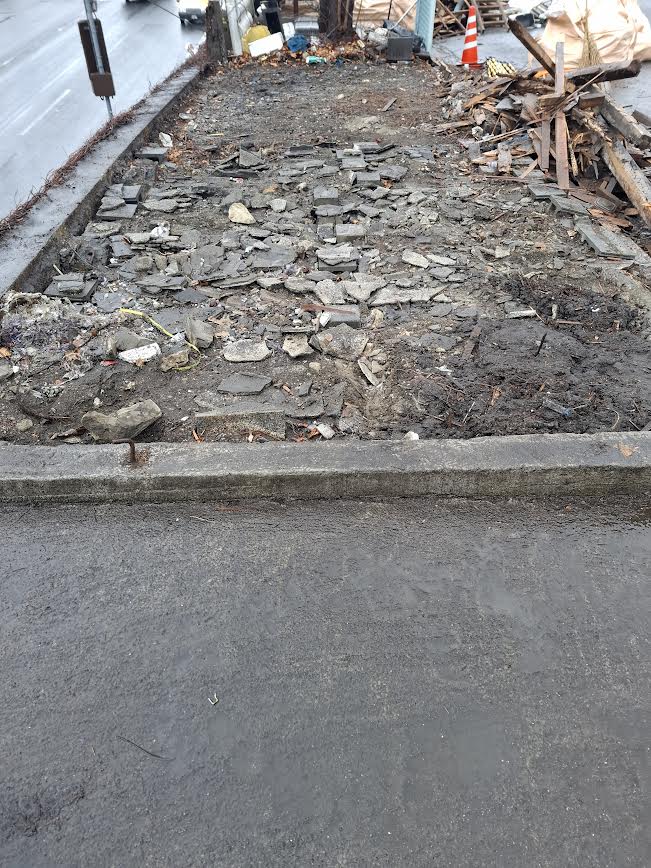 2025/03/20の解体状況：床下放置ガレキ撤去