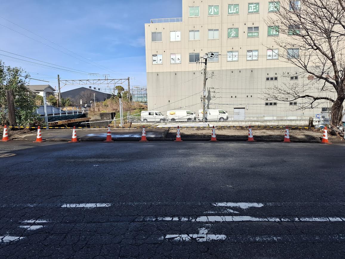 2025/03/20の解体状況：整地完了