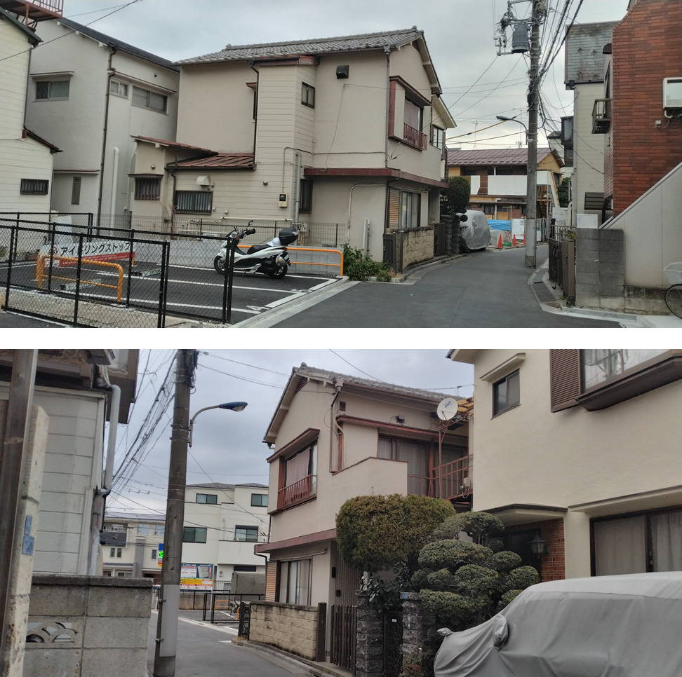 難易度★★★★☆<br>住宅解体：木造瓦葺2階建（モルタル塗、ヌノ基礎）／東京都北区